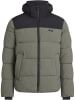 Calvin Klein Winterjacke in Khaki/ Schwarz