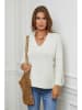 Plume Pullover "Ginette" in Creme