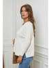 Plume Pullover "Ginette" in Creme