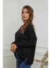 Plume Pullover "Ginette" in Schwarz