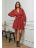 Plume Kleid "Lumiere" in Rot