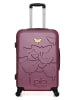 Les P´tites Bombes Hardcase-Trolley "Aelys" in Aubergine - (B)41 x (H)65 x (T)26 cm