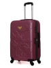 Les P´tites Bombes Hardcase-Trolley "Aelys" in Aubergine - (B)41 x (H)65 x (T)26 cm