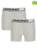 Vingino 2er-Set: Boxershorts in Grau