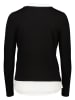 comma Sweter w kolorze biało-czarnym