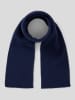 Benetton Wollen sjaal donkerblauw