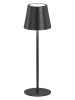 FH Lighting Ledtafellamp "Viletto" zwart - (H)36,5 x Ø 11 cm