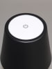 FISCHER & HONSEL Lampa stołowa LED "Viletto" w kolorze czarnym - wys. 36,5 x Ø 11 cm