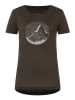 Supernatural Shirt "Mountain Mandala" in Anthrazit