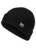 super.natural Beanie "Merino Basic" in Schwarz