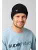 super.natural Beanie "Merino Basic" in Schwarz