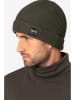 super.natural Beanie "Merino Basic" in Khaki