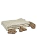 THE HOME DECO FACTORY Wohndecke in Beige - (L)150 x (B)125 cm