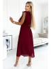 numoco Kleid in Bordeaux