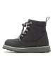 Kamik Leder-Winterboots "Risehiker" in Schwarz