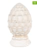 Clayre & Eef Figurki dekoracyjne (2 szt.) w kolorze białym - wys.18 x Ø10 cm