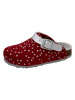 Fischer Markenschuh Clogs rood