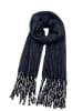 INKA BRAND Sjaal zwart - (L)180 x (B)90 cm