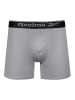 Reebok 3er-Set: Boxershorts "Malone" in Dunkelblau/ Grau