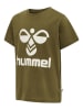 Hummel Shirt "Tres" in Oliv