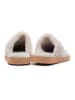 Goby Hausschuhe in Beige/ Blau