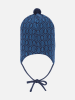 Reima Wełniana czapka "Kuurainen" w kolorze granatowo-niebieskim