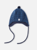 Reima Wełniana czapka "Kuurainen" w kolorze granatowo-niebieskim