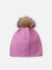 Reima Wełniana czapka "Talvio" w kolorze różowym