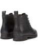 Camper Leder-Boots in Schwarz