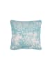 STOF France Kissen "Caledonie" in Hellblau/ Creme - (L)40 x (B)40 cm