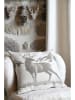 STOF France Poduszka "Aussois" w kolorze szaro-białym - 45 x 45 cm