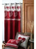 STOF France Poduszka "Thenesol" w kolorze czerwono-białym - 30 x 50 cm
