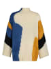 trendyol Pullover in Beige/ Blau/ Gelb