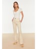 trendyol Shirt in Creme