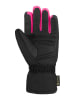 Reusch Rękawiczki narciarskie "Tommy GORE-TEX Junior" w kolorze czarno-różowym