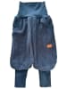 LiVi Fleece streetjogger "Rauchblau" blauw