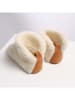 Kaiser Naturfellprodukte H&L Pantoffels met lamsvacht "Kim" crème