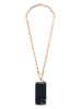 SWEET ACCESS Handykette in Rosa/ Gold - (L)122 cm