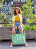 Reisenthel Shopper bag w kolorze turkusowym - 68 x 45,5 x 20 cm