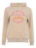 Zwillingsherz Hoodie "Delinda" in Beige