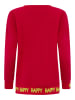 Zwillingsherz Sweatshirt "Wanda" rood