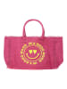 Zwillingsherz Shopper roze - (B)62 x (H)46 x (D)36 cm