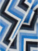 Zwillingsherz Dreieckstuch "Nessi" in Blau - (L)200 x (B)100 cm