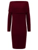 APART Gebreide jurk bordeaux