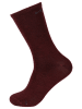 super.natural 2er-Set: Socken "All Day" in Bordeaux