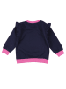 Lilly and Sid Sweatshirt in Dunkelblau/ Rosa