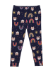 Lilly and Sid 2-delige set: leggings roze/donkerblauw