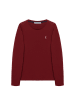 Polo Club 3-delige set: longsleeves bordeaux/zwart/donkerblauw