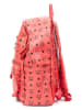 MCM Tweedehands rugzak koraalrood - (B)34 x (H)38 x (D)14 cm