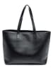 PRADA Leren schoudertas zwart - (B)38 x (H)31 x (D)14 cm